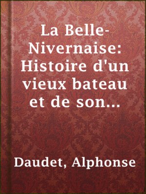 cover image of La Belle-Nivernaise: Histoire d'un vieux bateau et de son équipage